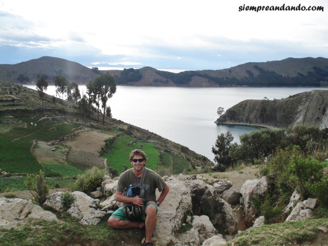 Entre los cultivos escalonados.