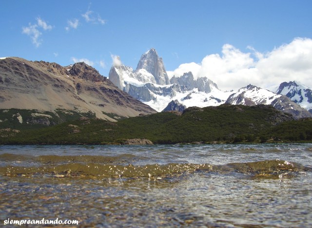 Monte Fitz Roy y Laguna Capri, El Chaltén.