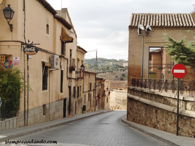 Una de las calles de Toledo.