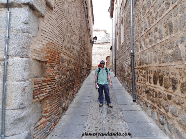 Las estrechas calles de la ciudad amurallada