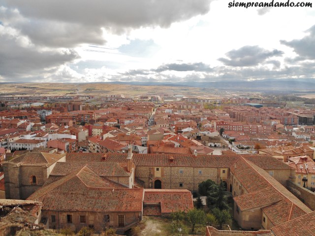 La vista desde las murallas