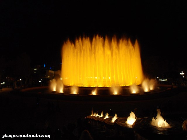 La Fuente Mágica de Montjuic