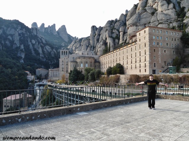 En el monasterio de Montserrat