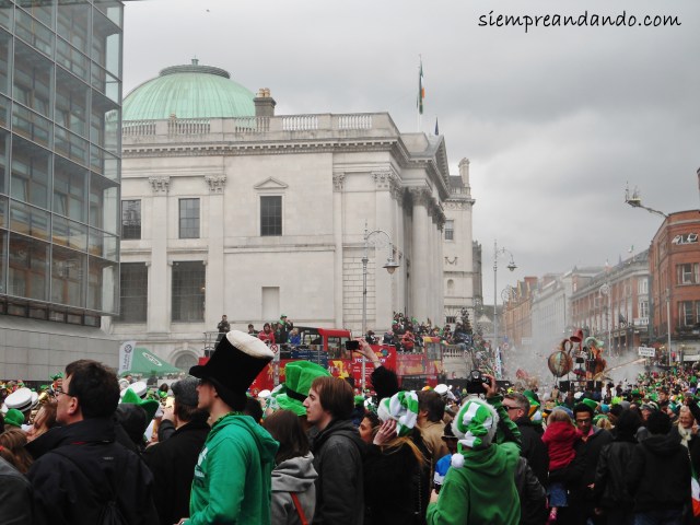 El desfile del Día de San Patricio