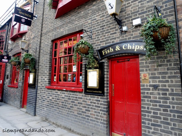 El pub The Anchor Bankside.