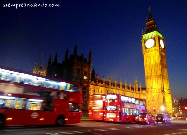 Big Ben y el Parlamento.