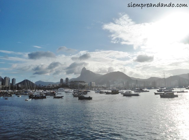 Una postal de Río de Janeiro.