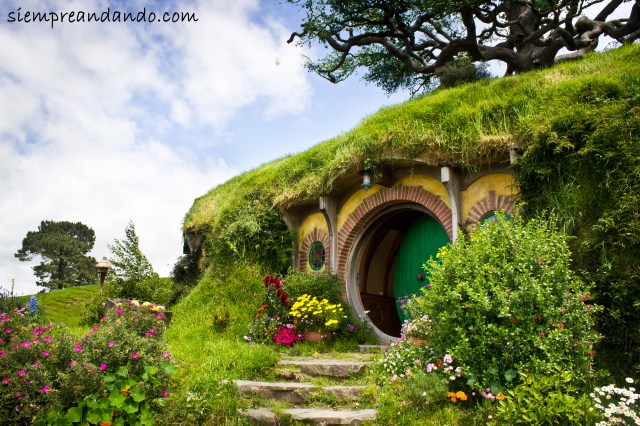 La casa de Bilbo Bolsón.