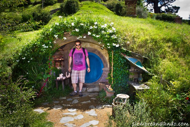 Uno de los hogares de los hobbits.