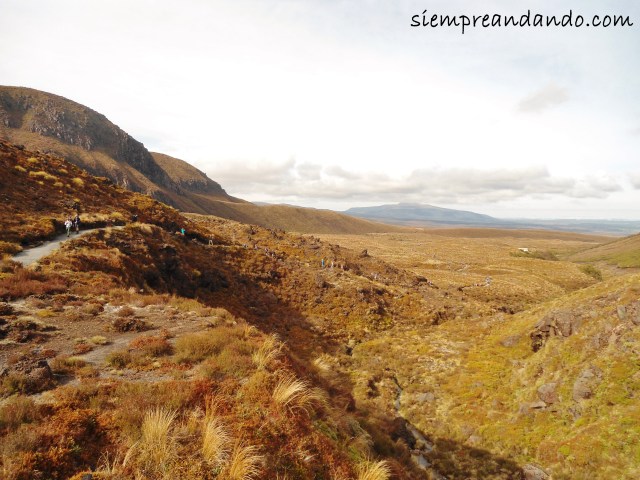 A poco de iniciar la travesía.